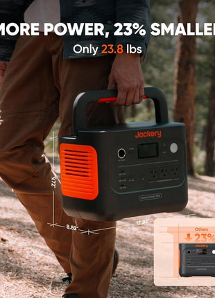 Jackery Explorer 1000 v2 Portable Power Station,1070Wh,1500W | 1 Hr Fast Charge, LiFePO4 Battery, 100W USB-C Output, Solar Generator for Camping, Emergency, RV (Solar Panel Optional)