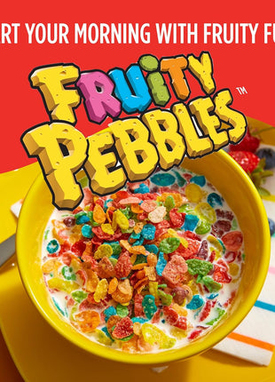 Post Fruity PEBBLES Cereal, 32 OZ Bag