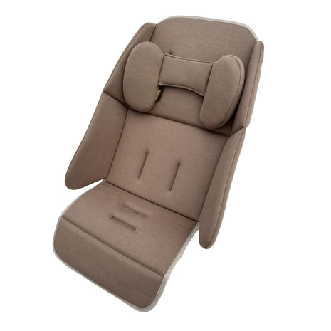 Stroller Infant Liner Seat Cushion Compatible with Uppababy Vista, Vista V2, Vista V3, Cruz V2, Rumbleseat V2, Skin Friendly Fabric (Khaki)
