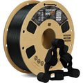 OVERTURE PETG 3D Printer Filament 1.75mm, Neatly Wound Durable PETG 1kg Spool (2.2lbs), Strong Toughness Filament, Dimensional Accuracy  0.02mm, Fit Most FDM Printers (Black (1-Pack))
