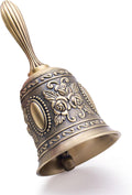 DomeStar Hand Bell Brass Call Bell for Bedside, Dinner, Wedding