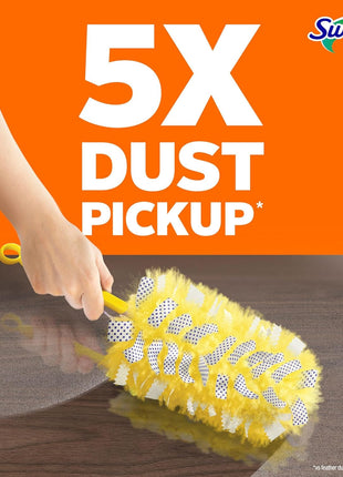 Swiffer Dusters Heavy Duty Multi-Surface Duster Refills for Cleaning, Unscented, 11 Count