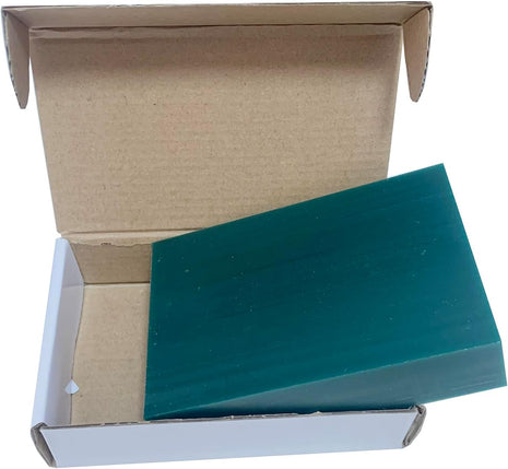 1Pound Green Wax Slice Block for Jewelry Dental Tool Carving Lost Wax Casting Jewelry Molding Tool Mold Sculpting (Wax Block)