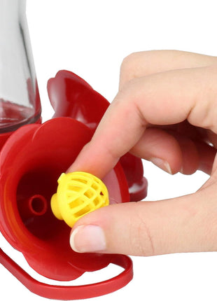 Perky-Pet Replacement Bee Guards for Hummingbird Feeders - Keep Bees Out of Nectar - 205Y - Yellow Replacement Bee Guards - For Models 203CPBN, 203CPBR, 204CP-4, 403CP - 4 Pack