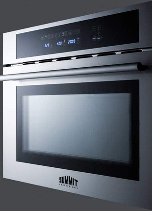 Summit CMV24 Wall Oven, Stainless Steel