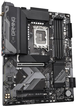 GIGABYTE Z790 Gaming Plus AX LGA 1700 Intel Z790 ATX Motherboard with DDR5, Triple M.2, PCIe 4.0, USB 3.2 Gen2 Type-C, Realtek Wi-Fi 6, Realtek LAN, Q-Flash Plus, EZ-Latch