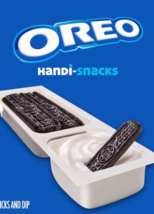 Handi-Snacks OREO Cookie Sticks 'N Creme Dip Snack Packs, 20 Snack Packs | Individually Wrapped