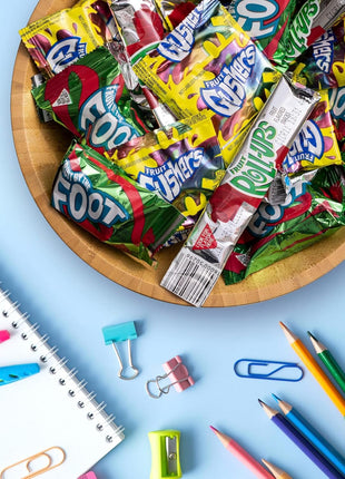 Fruit Roll Ups, Fruit by the Foot, Gushers, Flavored Snacks Variety Pack, Gluten Free, 16 Ct, 10.2 oz