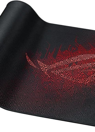 ASUS ROG Sheath Gaming Mouse Pad 35.4 inch x 17.3 inch, Extra-Large Surface, Pixel-Precise Tracking, Anti-Fray Stitched Edges, Non-Slip Base - Black/Red