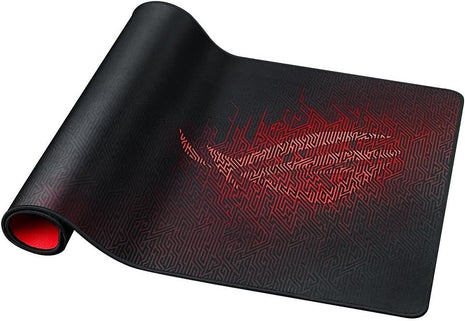 ASUS ROG Sheath Gaming Mouse Pad 35.4 inch x 17.3 inch, Extra-Large Surface, Pixel-Precise Tracking, Anti-Fray Stitched Edges, Non-Slip Base - Black/Red