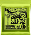 Ernie Ball Regular Slinky Nickel Wound Electric Guitar Strings, 10-46 Gauge (P02221)
