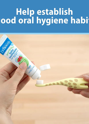 Dr. Brown's Infant-to-Toddler Toothbrush, Giraffe