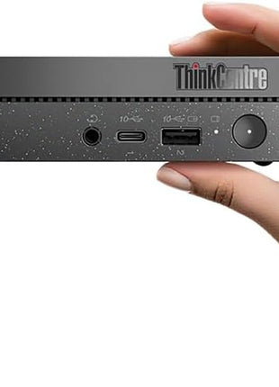 Lenovo ThinkCentre neo 50q Gen 5 Mini Desktop PC, Intel Core i5-13420H 8-Core, 8GB DDR5 RAM, 512GB SSD, WiFi 6E, Bluetooth 5.3, Dual Display, USB-C, Windows 11 Pro - Business Office Remote Work
