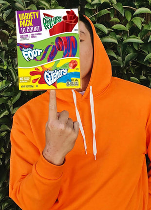 Fruit Roll Ups, Fruit by the Foot, Gushers, Flavored Snacks Variety Pack, Gluten Free, 16 Ct, 10.2 oz