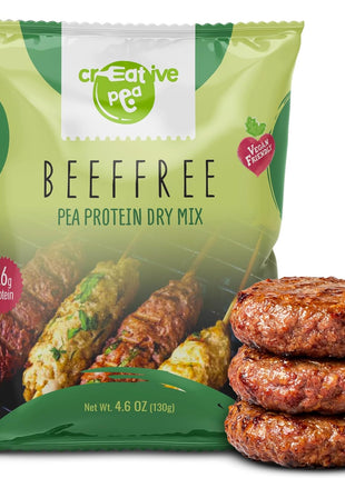 Plant-Based Meat: Vegan Beef Substitute Made from Pea Protein – High-Protein, Keto-Friendly, Gluten-Free, Dairy-Free, Sustainable Vegan Meat Alternative. Perfect for Plant-Based Recipes.