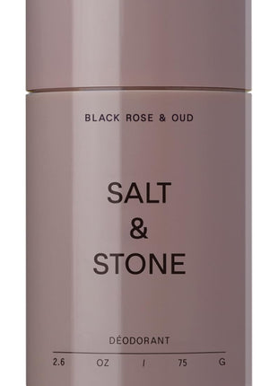 Salt & Stone Aluminum Free Deodorant | Extra Strength 48 Hour Protection for Women & Men | Made with Seaweed Extracts, Niacinamide & Prebiotics | Santal & Vetiver