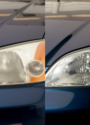 3M Ultra Headlight Restoration Kit, Contains Masking Tape, Light Sanding Discs, Wax Protectant and More, Use on Plastic Lenses Headlights, Taillights and More, Easy Heavy-Duty Restoration (39195)
