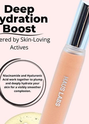 HAUS LABS BY LADY GAGA Triclone Skin Tech Hydrating + De-puffing Concealer with Fermented Arnica 22 Light Medium Peach