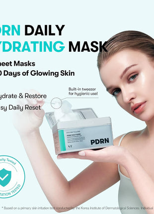 VT COSMETICS PDRN Daily Hydrating Mask, 30 Sheets