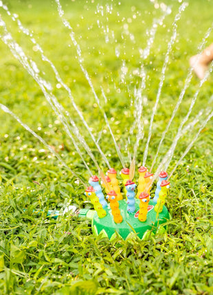 Melissa & Doug Sunny Patch Splash Patrol Sprinkler Toy With Hose Attachment