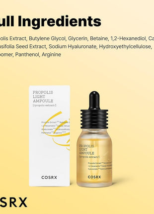 COSRX Full Fit Propolis Light Ampule, 30ml / 1.01 fl.oz / Full Fit Propolis Light Ampoule (Parallel Import)