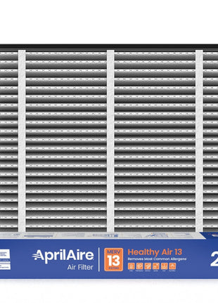 Genuine AprilAire 213 Replacement Filter for AprilAire Whole-House Air Purifiers - MERV 13, Healthy Home Allergy, 20x25x4 Air Filter (Pack of 1)