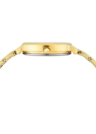 TIMEX Champagne Round Dial Analog Women's Watch - TWEL15829
