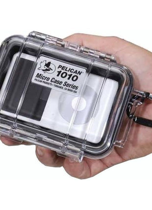Pelican 1010 Micro Case (Black/Clear)