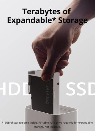 eufy Security HomeBase S380 (HomeBase 3),eufy Edge Security Center, Local Expandable Storage up to 16TB, eufy Security Product Compatibility, Advanced Encryption,2.4 GHz Wi-Fi, No Monthly Fee