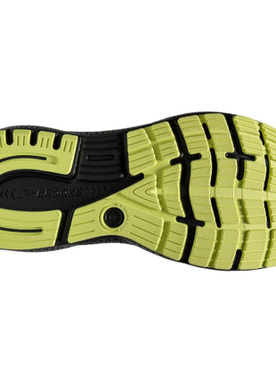 Brooks Men’s Ghost 16 Neutral Running Shoe - Primer/Grey/Lime - 10.5 Medium