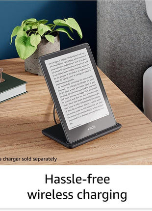 Amazon Kindle Paperwhite Signature Edition (32 GB) – With auto-adjusting front light, wireless charging, 6.8" display, and up to 10 weeks of battery life – Without Lockscreen Ads – Black