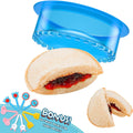 HiYZ Sandwich Cutter and Sealer, 5 PCS Sandwich Cutter for Kids, Decruster Sandwich Maker, Sandwich Press Crimper DIY Jelly Crustless Sandwich Bread Pie Cookie Cutter for Children Boys Girls