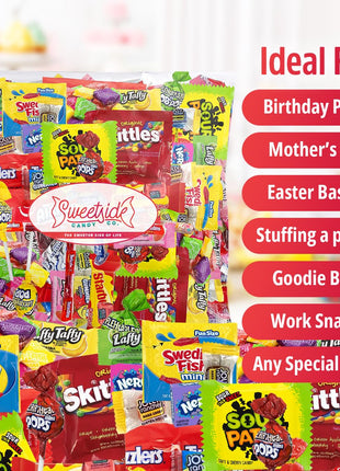 EASTER CANDY VARIETY PACK - 2 Lbs Assorted Classic Mix - Bulk Care Package - Office Assortment - Gift Box for Birthday Party, Kids, College Students & Adults (Package Selection May Very)