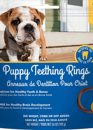 N-Bone Puppy Teething Ring Chicken Flavor (1 Pack Of 6 Rings) (113048)