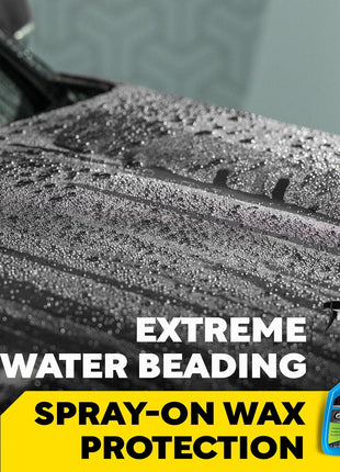 Meguiar's Hybrid Ceramic Wax, Easy-to-Use Spray Wax for Car Detailing with the Superior Protective Power of Advanced SiO2 Hybrid Barrier Technology, 26 Oz Spray Bottle