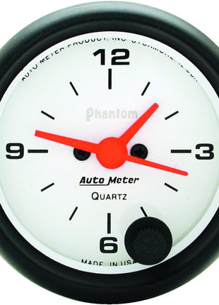 Auto Meter 5785 Phantom Clock 2.3125 in.