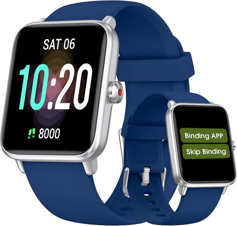 Pedometer Watch Senior Friendly No App/Phone Required,Waterproof Fitness Tracker Watch with Heart Rate Sleep Monitor Activity Tracker, Step Counter for Walking, Smart Watches for Women Men