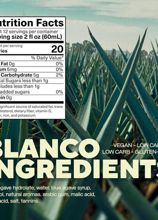 Almave Blanco Non-Alcoholic Blue Agave Spirit – The First Premium Tequila Alternative Made with Blue Agave – Handcrafted in Jalisco, Mexico