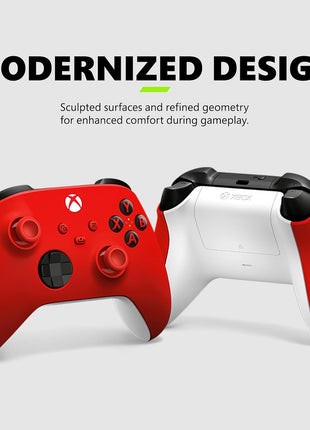 Xbox Wireless Gaming Controller (2025)  - Pulse Red  - Play on Xbox, Windows, Android, iOS, FireTV Sticks, Smart TVs, VR Headsets