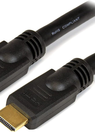 StarTech.com 30 ft High Speed HDMI Cable Ultra HD 4k x 2k HDMI Cable HDMI to HDMI M/M - 30ft HDMI 1.4 Cable - Audio/Video Gold-Plated (HDMM30)
