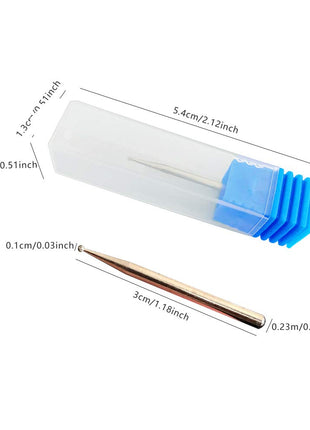 10Pcs Diamond Engraving Tip Bit, Electric Cordless Engraver Pen Tool, Etching Engraving Tool, Carve Engraving Tool Replacement Easy Etcher Tips for Engraving Stone, Jewelry, Glass, Metal (10) (10)