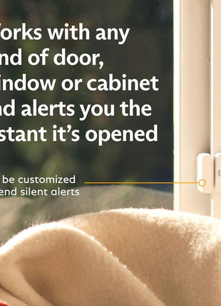 SimpliSafe Entry Sensor - Window and Door Protection - Compatible with Gen 3 Home Security System