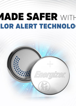 Energizer 2025 Batteries (1 Pack), 3V Lithium Coin Batteries With 3-in-1 Child Shield