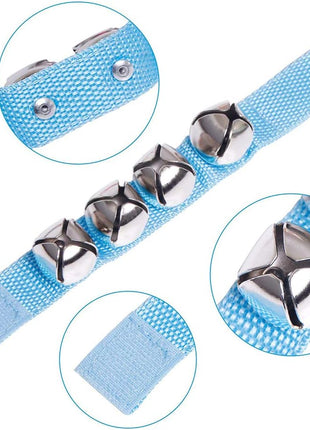 POPLAY 6 PCS Percussion Instruments, Wrist Bells Jingle Bells Musical Rhythm Toys