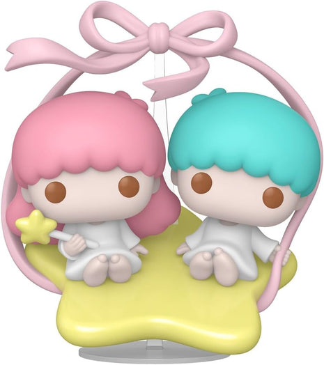 Funko POP! Deluxe: Hello Kitty - Little Twin Stars | Official Merch - Collectable Vinyl Figurine for Shelf Display - Birthday Gift Idea for Fans and Collectors