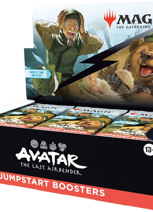 Magic: The Gathering | Avatar: The Last Airbender Jumpstart Booster Box | 24 Packs | 2-Player Card Game