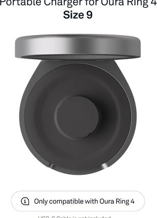 Oura Ring 4 Charging Case - Size 9
