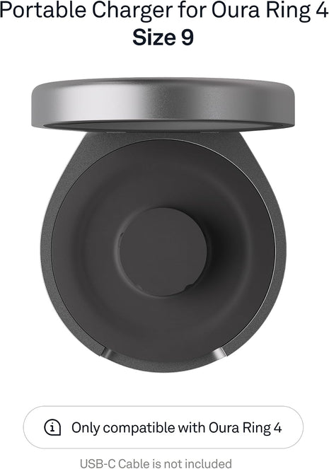 Oura Ring 4 Charging Case - Size 9