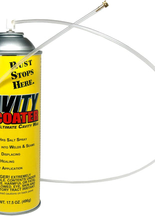 KBS Coatings 75101 Cavity Coater and Wand, 16 fl oz., Yellow