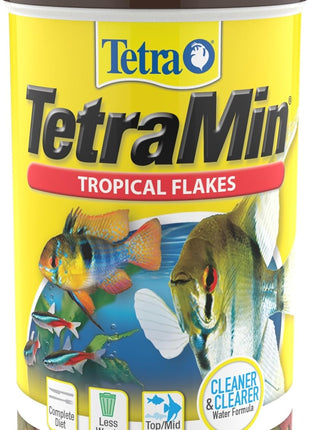 TetraMin Nutritionally Balanced Tropical Flake Food for Tropical Fish, 7.06 oz (pack of 1)